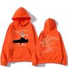 Body Language Hooded Long-sleeved Harajuku Sweatshirt Graphic Printing Fleece Hooded Clothes Sudaderas Casual Pullovers