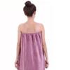 Bath Wrap Towel High Absorbency Soft Double Button Breathable Colorfast Adjustable Tightness for Gym Beach Pool