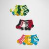 WEB Exclusive Socks Pack 3 Pair Set Crew Length Boys Girls Baby Kids Clothing Kindergarten School Green [MIKI HOUSE] Children's 14-9660-680 17-19cm