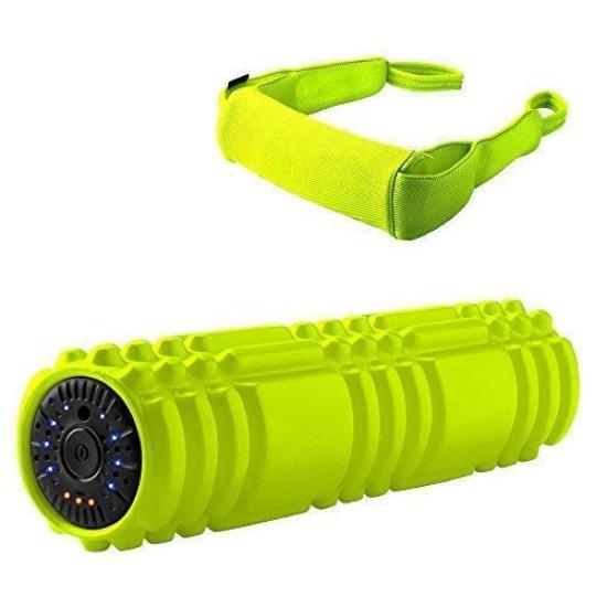 

3D Massage Roll Green Roller Massage Roller Myofascial Release Dr.Air MR-001 (Shoulders, Back, Hips, Legs) Health/Foam (Powerful Vibration) зелёный