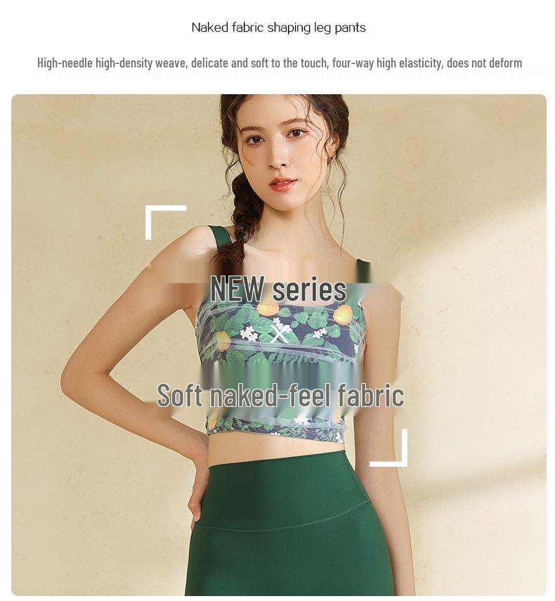 Women's Mesh Yoga Tank Top with Chest Pad - Beautiful Back Pilates Fitness Vest