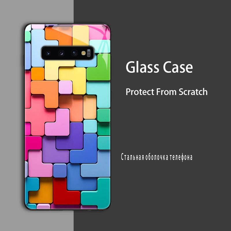 For Samsung S10 5G Case Cover Tempered Glass Case Coque For Samsung Galaxy S10e S10 S20 FE Ultra Plus S 10 Lite Protect Case
