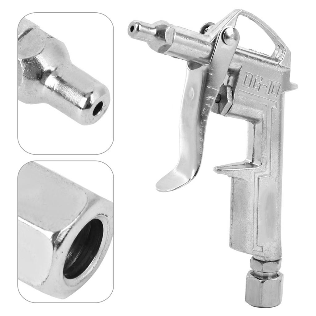 Pneumatická ofukovací pistole na prach Nastavitelná slitina hliníku pro motocyklový opravárenský průmysl