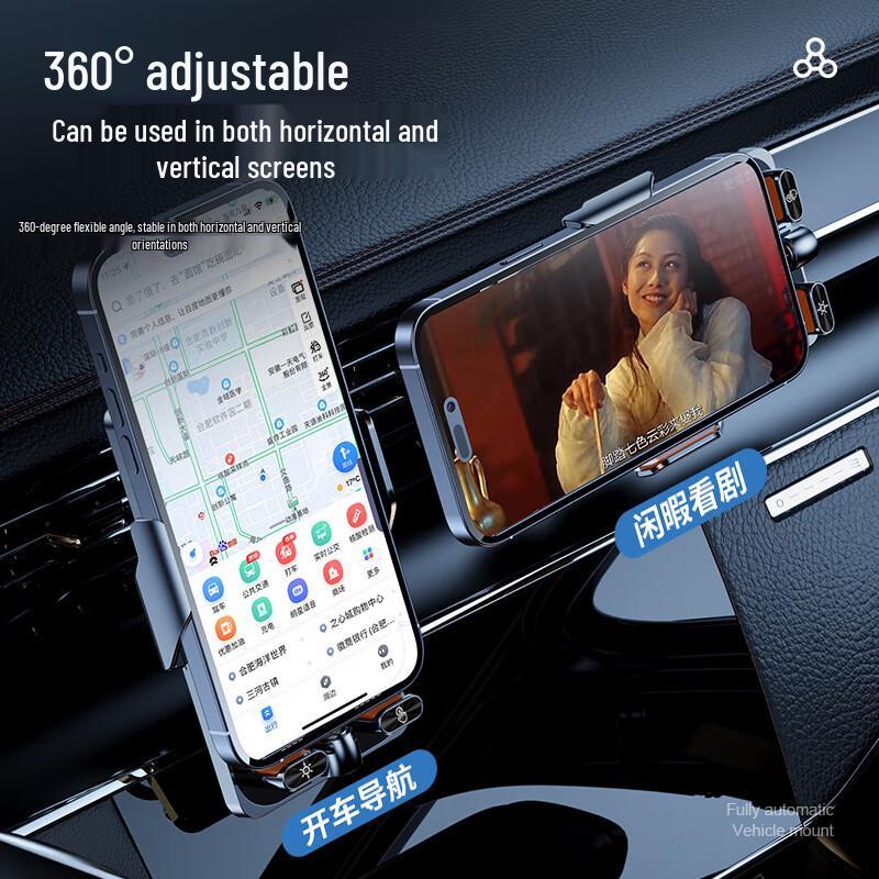 Suporte Magnético para Celular de Carro OIMG com Carregamento Sem Fio e Sensor Inteligente