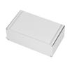 Aluminium Electric Box Waterproof Junction Enclosure Case Split Type for DIY Silver 62x178x100mm