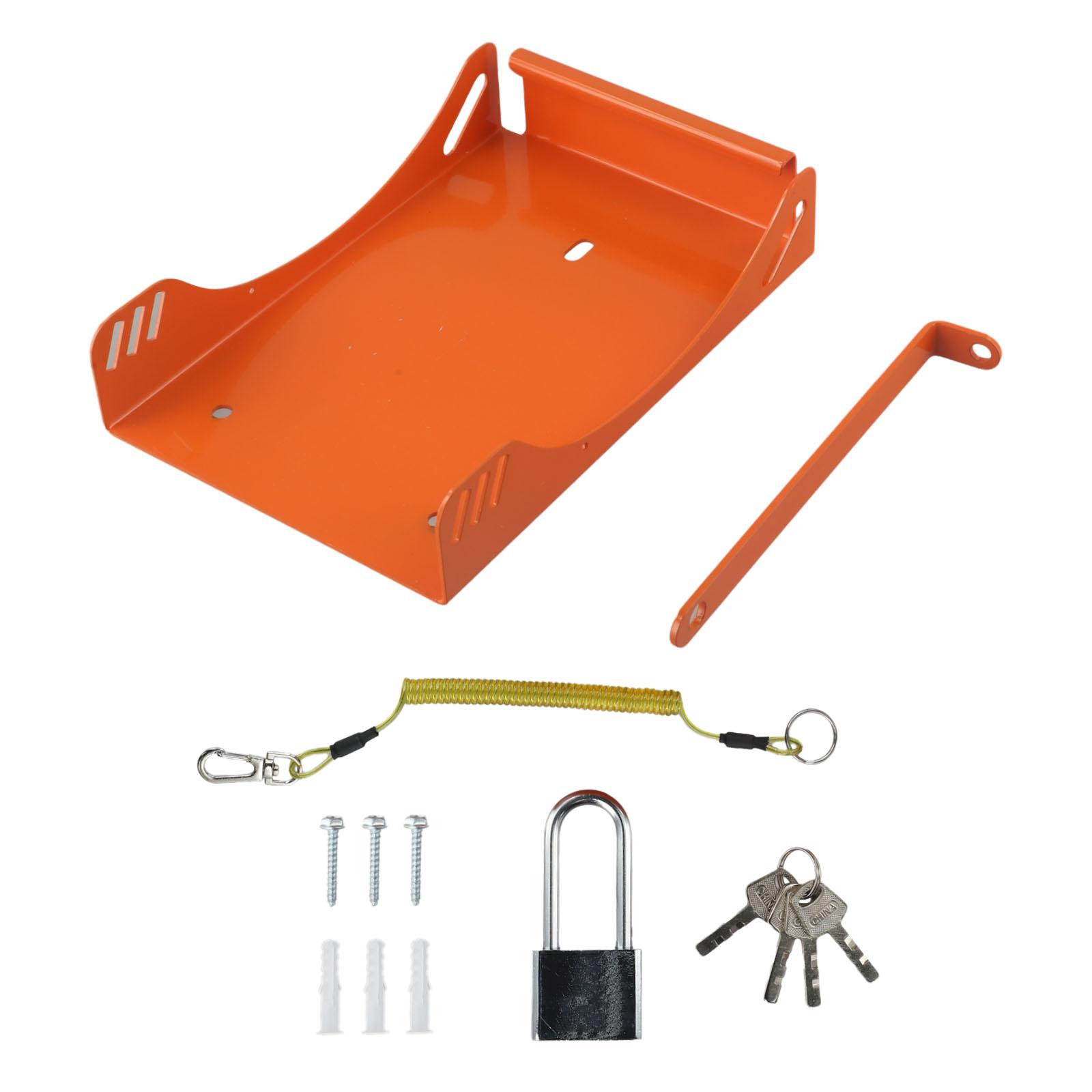 

Blower Wall Mount Color Orange Blower Rack Rust Protection Secure Storage Space-saving Easy Setup Flexible Wall Mounting China Mainland