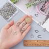 Tibetan Style Alloy Pendant Enamel Settings, Horse Shoes, Antique Silver, 16.5x11x1mm, Hole: 2mm, 100pcs/box