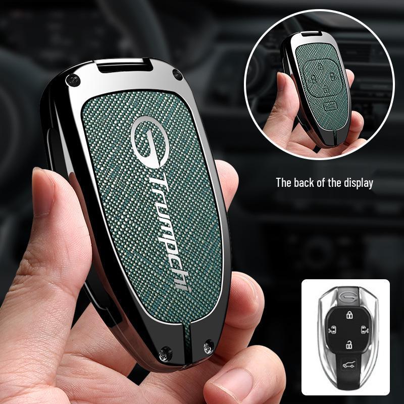 Compatible with Trumpchi GM8, Shadow Leopard, GS8, Shadow Cool, GS3, E9, E8, ES9: Key Cases, Pouches, Buckles & Alloy Protectors.