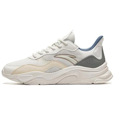 Little Millennium Shock Absorbing Non-Slip Low-Top Casual Shoes Men Sneakers White Green 912348826-12