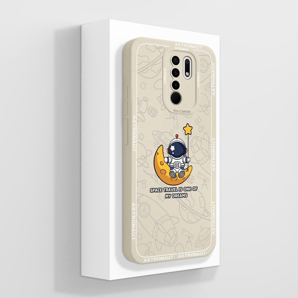 For Redmi 9 9A 9C 9T Case Cute Panda Soft Liquid Silicone Phone Housing For Xiaomi Redmi9 Power High Quality Durable Back Cover