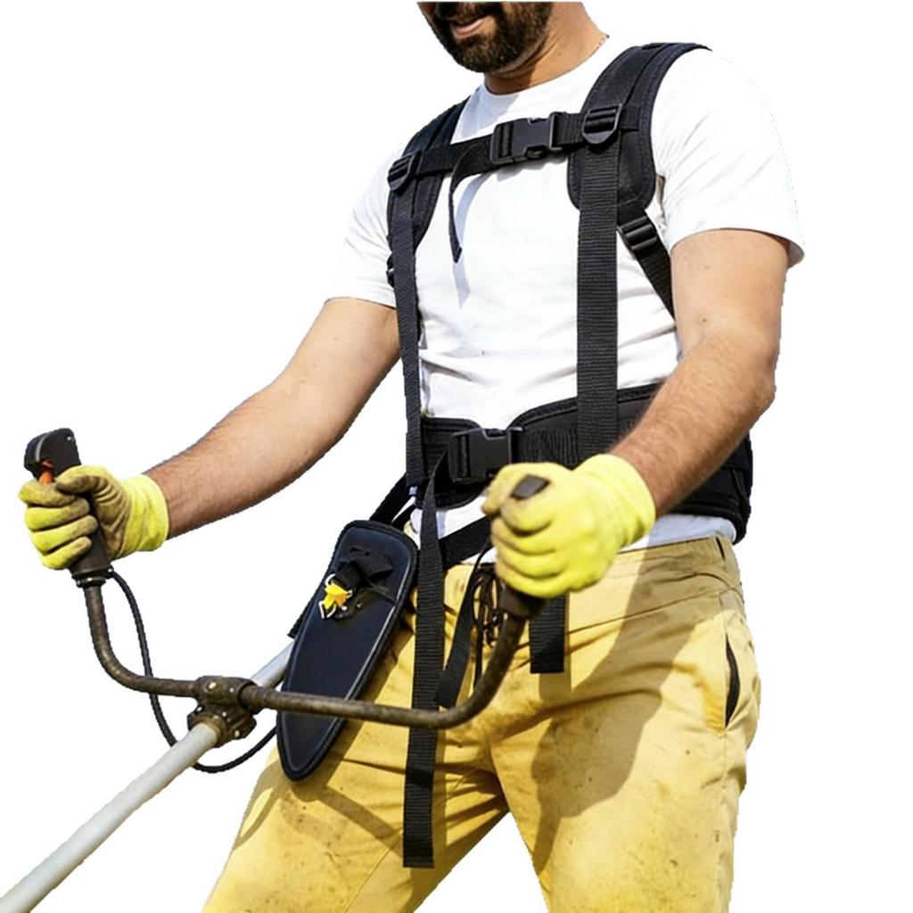 Double/Single Shoulder Thickened Strap for Brush Cutter & Lawn Mower Accessories