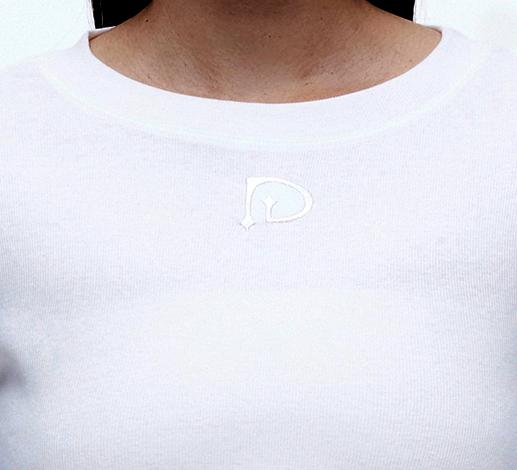 DILETTANTISME Slit Button T-Shirt (Wh)