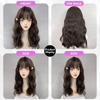 18 Zoll Wasser Curly Wave Pony Perücke Faser Synthetische Hitzebeständige Deep Wave Haar Natürliche Party oder Selfie Cosplay Party Koreanische Mode