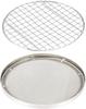Shinetsu Works Seafood Heat Resistant Net Round Set Stainless Steel Made In Japan QTI2601