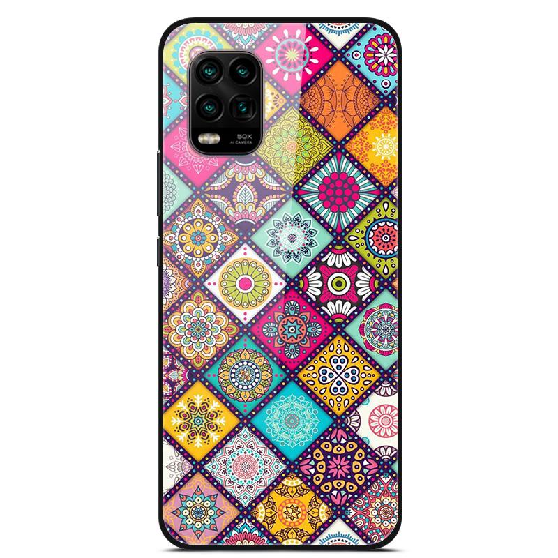 For Xiaomi Mi 10 Lite 5G Case Tempered Glass Hard Back Cover For Xiaomi Mi 10 10T Lite Pro Case Fundas For Xiaomi Mi10 Lite Capa