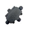 IP66 Waterproof Junction Box with 3mm-6.5mm Cable Connector Sealed Flame Retardant for Garden Security Camera Wiring