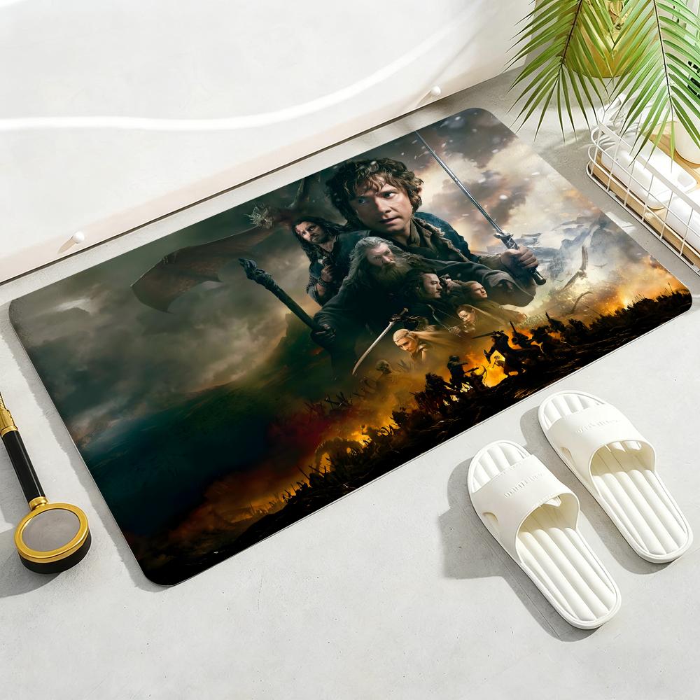 The Lord of the RingS Floor Mat Soft Thickened Non-Slip Door Mat for Living Room Home Decor Flannel Rugs