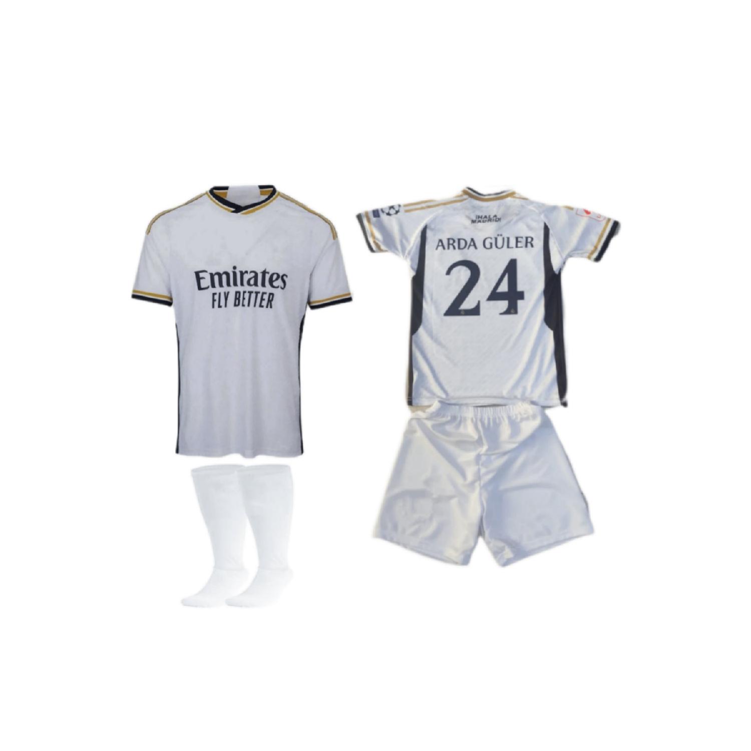 

Real Madrid Arda Gler Jersey Shorts Socks Jersey Set