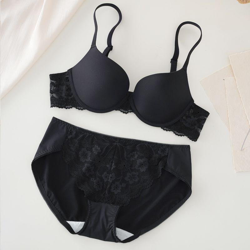 Nahtloser Spitzen-Push-Up-Bügel-BH für kleine Oberweiten