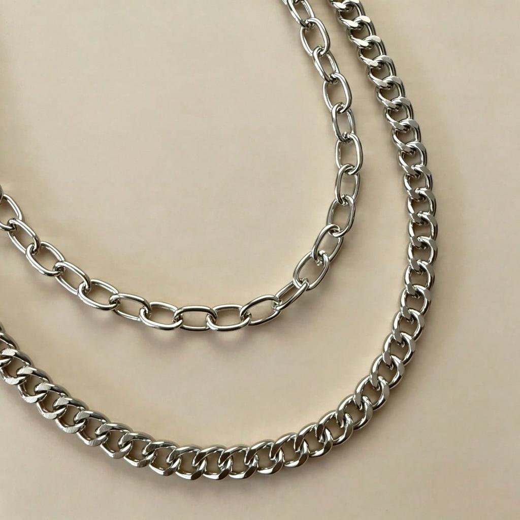 European and American Exaggerated Metal Chain Waist Chain Punk Feather Pendant Men's and Women's Pants Chain Pendant