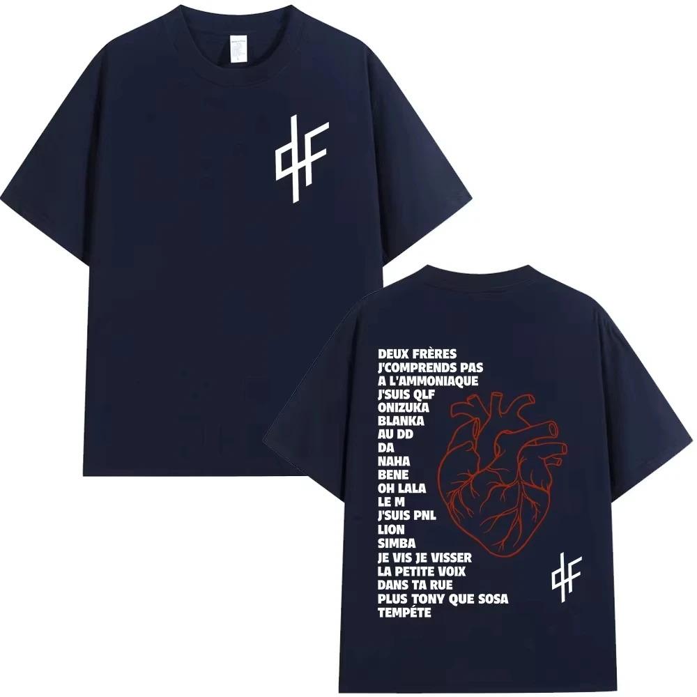 2026 Rapper PNL Le Monde Chico Album Grafik T-Shirt Unisex Damenmode Hip Hop Kurzarm T-Shirts Baumwolle Lässiges T-Shirt