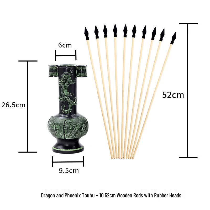 Elangyan Retro Tuohu Arrow-Throwing Game Set