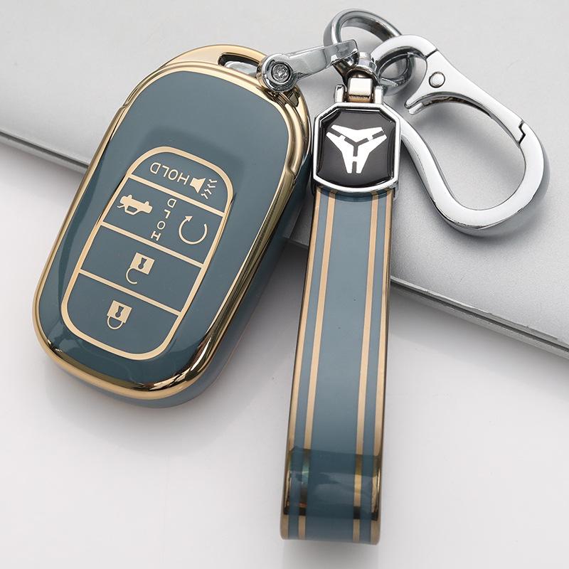 Suitable for Honda's New Civic Key Set 23 CRV Haoying XRV Colorful Smart Shell ZRV In The Style Bag Buckle