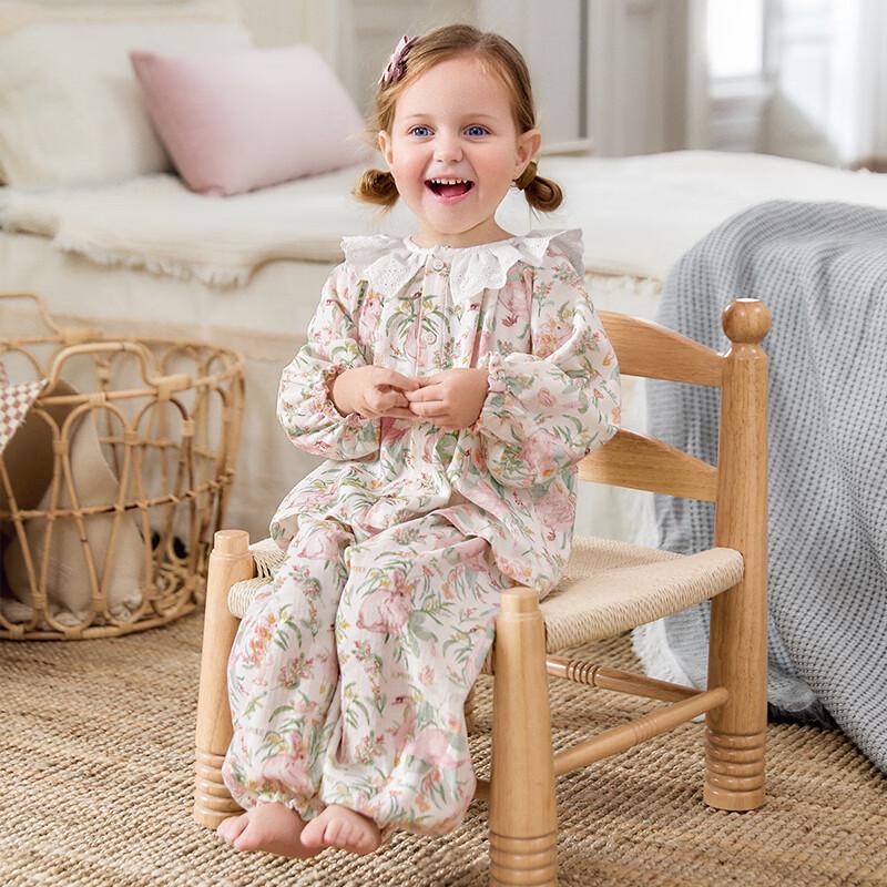 

EMXEE Kids Elastic Viscose Cotton Loungewear Set 130
