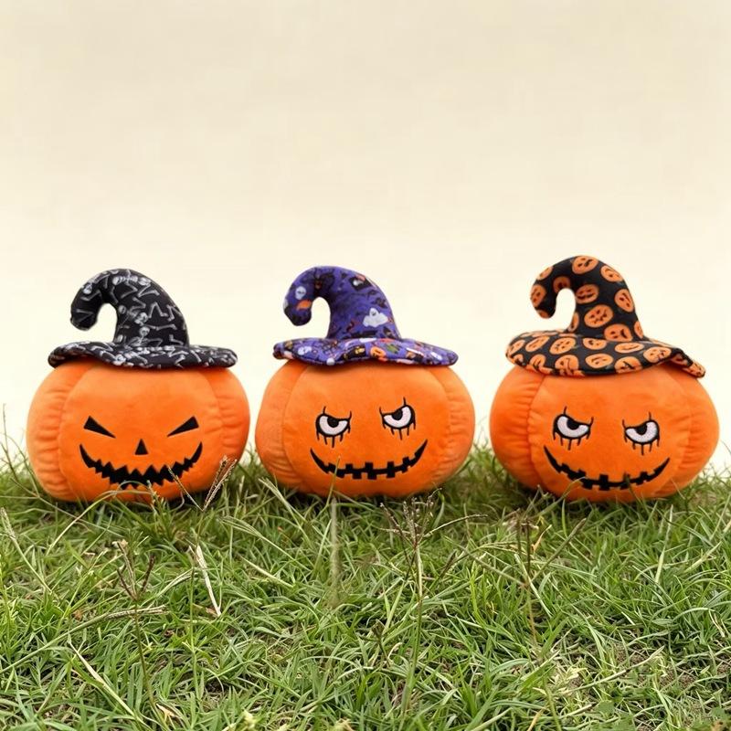 2026 New Halloween Pumpkin Plush Pillow, Holiday Props Decorative Ornaments, Cute Gift Doll, Home Decor