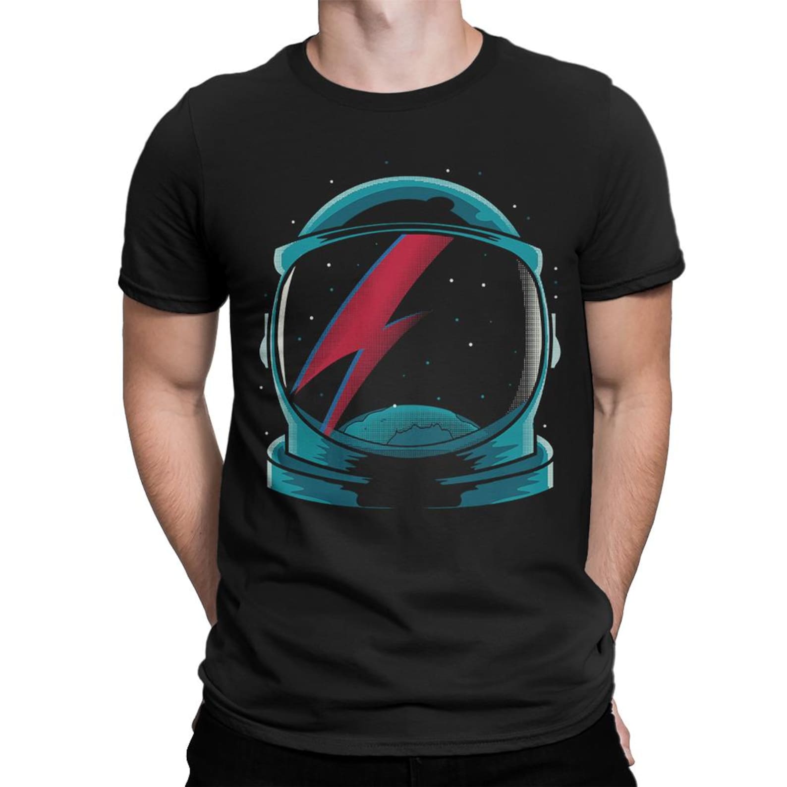 Ziggy Stardust Spaceman T-Shirt, Men s and Women s Sizes Tee S