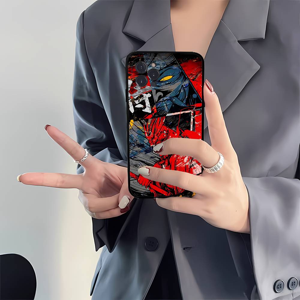 

Япония Лицо Призрака Самурай Чехол для Телефона Для IPhone 17 16 15 Plus X 14 11 12 13 Mini Pro Max Мобильный Чехол iPhone 11 pro