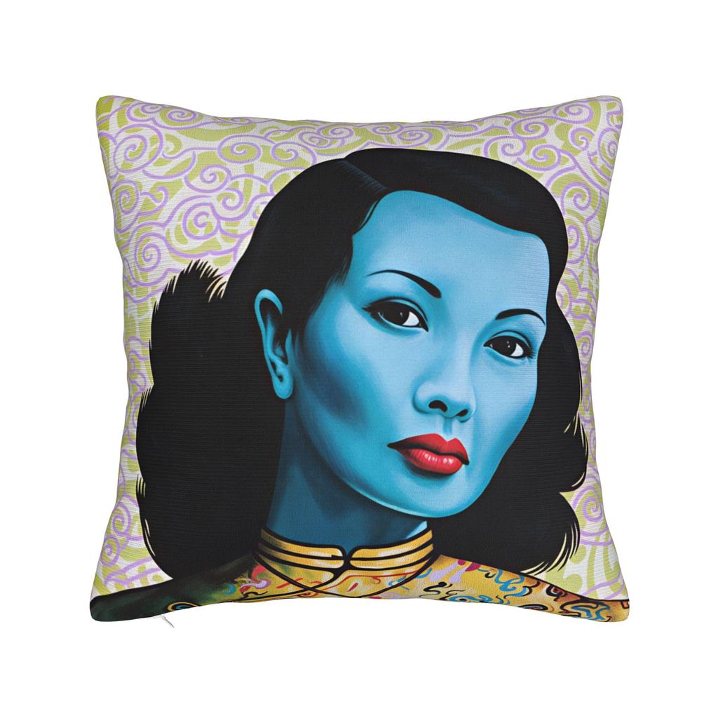 Miss Wong Vladimir Tretchikoff Pillowcases Funny Pillow Case For Sofa Home Decor Custom Pillow Cover
