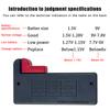 Bt-168D Battery Tester Universal Digital Lcd Tester Aa Aaa Cd 9V 1.5V Button Cell Voltage Battery Voltage Tester