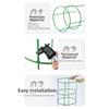 Prevent Lodging Plant Support Pile Stackable Flower Ring Support Rack  Greenhouse Arrangement
