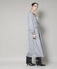 Nano Universe Fringe Jacquard Narrow Shirt Size Dress, Women's, S, 020, Gray, 669-5219326