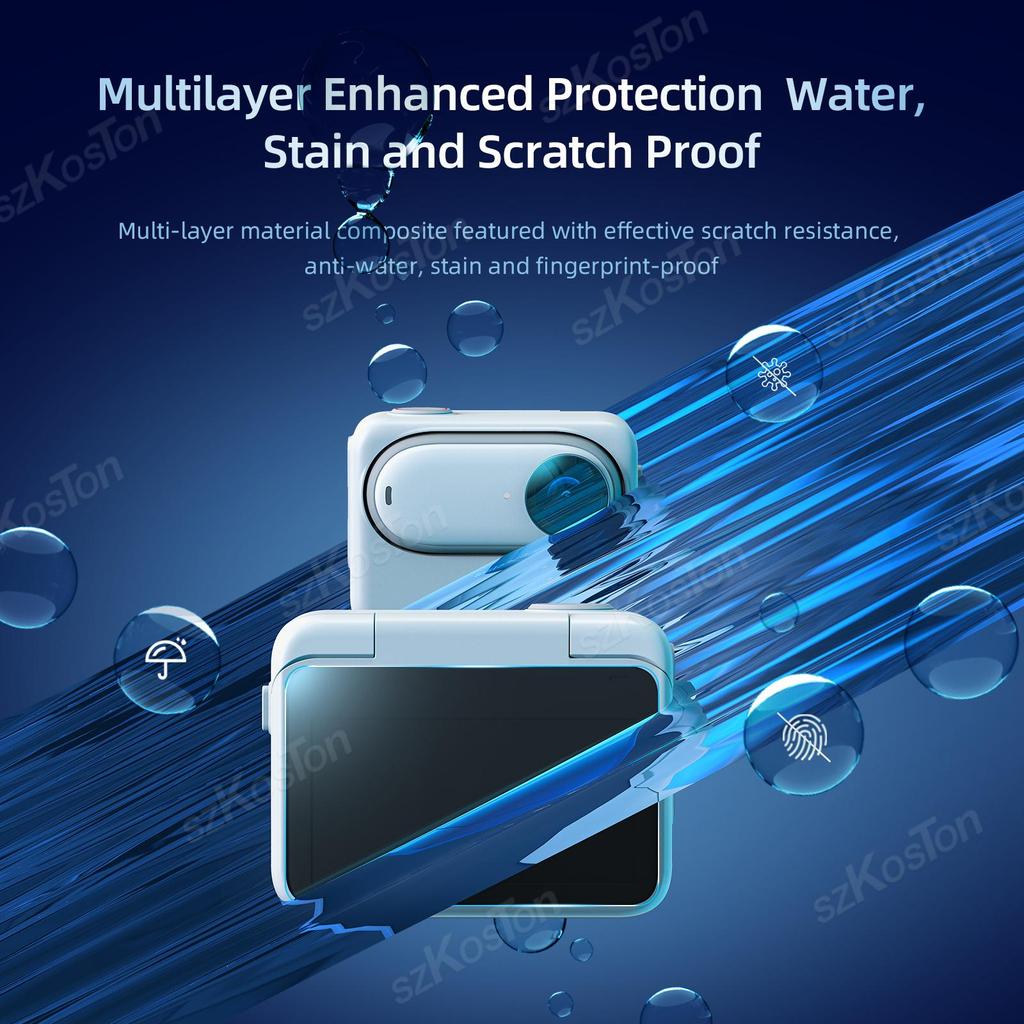 Für Insta360 GO 3S Displayschutzfolie Objektivschutzfolie Kratzfestes gehärtetes Glas für Insta 360 GO3S Kamerazubehör