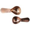 Set aus 2 Messlöffeln aus Edelstahl in Roségold 15 ml/30 ml Messlöffel Zuhause