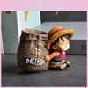 One Piece Monkey D Luffy Resin Pen Holder With Cartoon Style For Graduation And Gift Giving