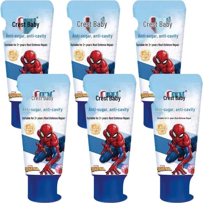 Crest Kids Anti-Cavity Fluoride Toothpaste Spider-Man Edition