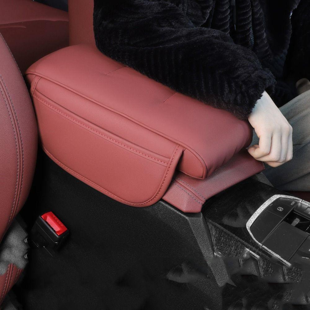 Thicken Design Center Console Storage Luxury Style Armrest Pad Driving Comfort