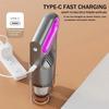 2026 New and High-power 3-in-1 Cordless Handheld Vacuum – Rechargeable Stick Type with Cyclonic Suction, Works for PC, Car, Home & Office