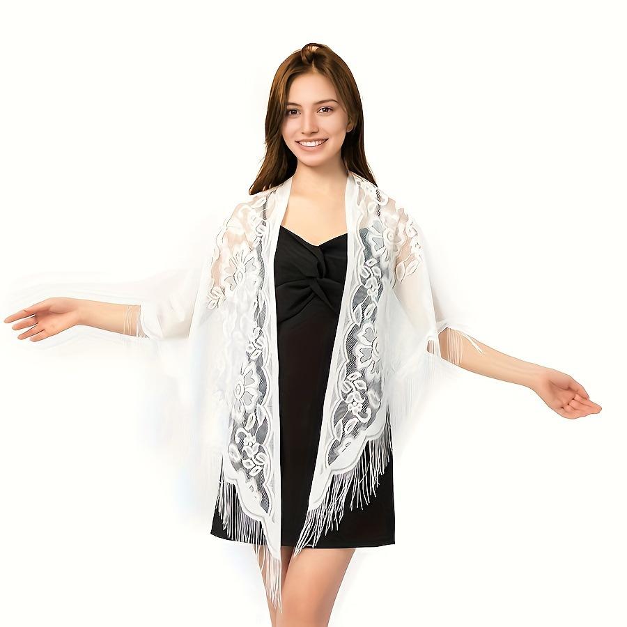 Thin Summer Sun Protection Triangular Scarf Shawl Scarf Silk Scarf Lace Women's Scarf