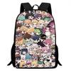 Zaino Scolastico per Bambini del Cartone Animato JoJo's Bizarre Adventure Leggero Ergonomico a Doppia Spalla Con Disegno Stampato Voti