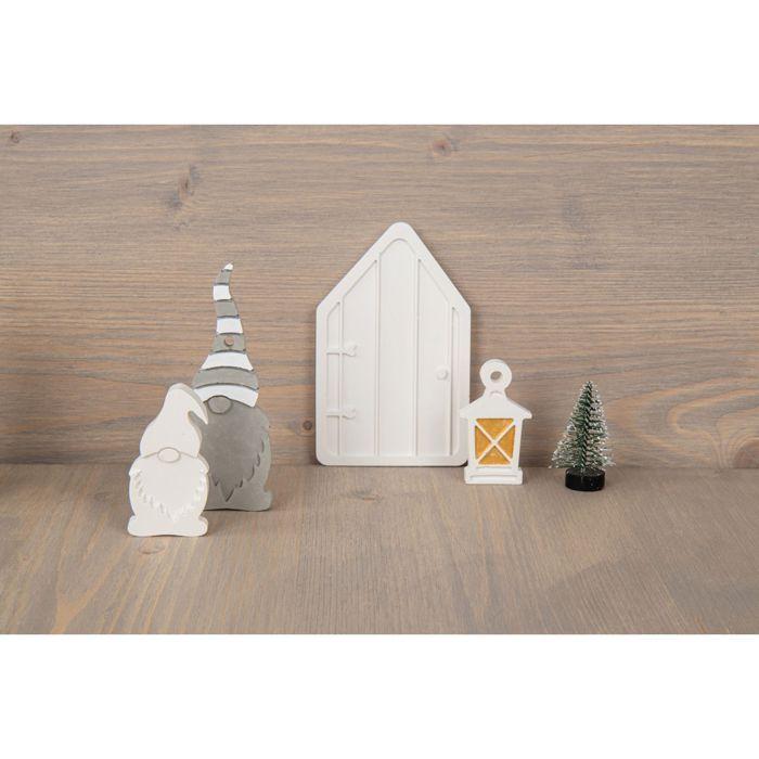 Moule en silicone - Lutins de Noël - 6 formes