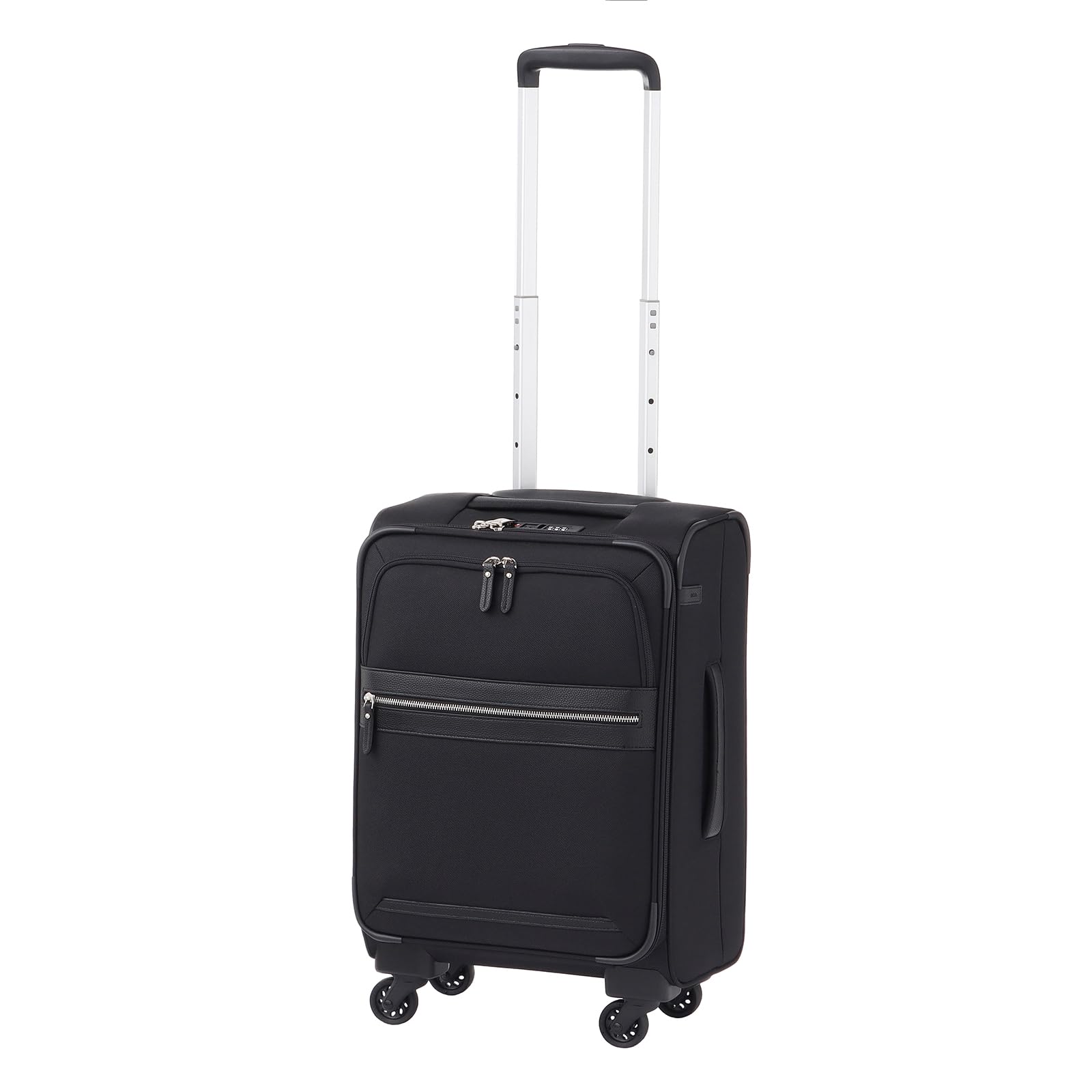

Suitcase Martigue 31L nights allowed Caster stopper Antibacterial interior fabric Black [Ace Tokyo] No.32152 2-3 2.6kg Carry-on чорний