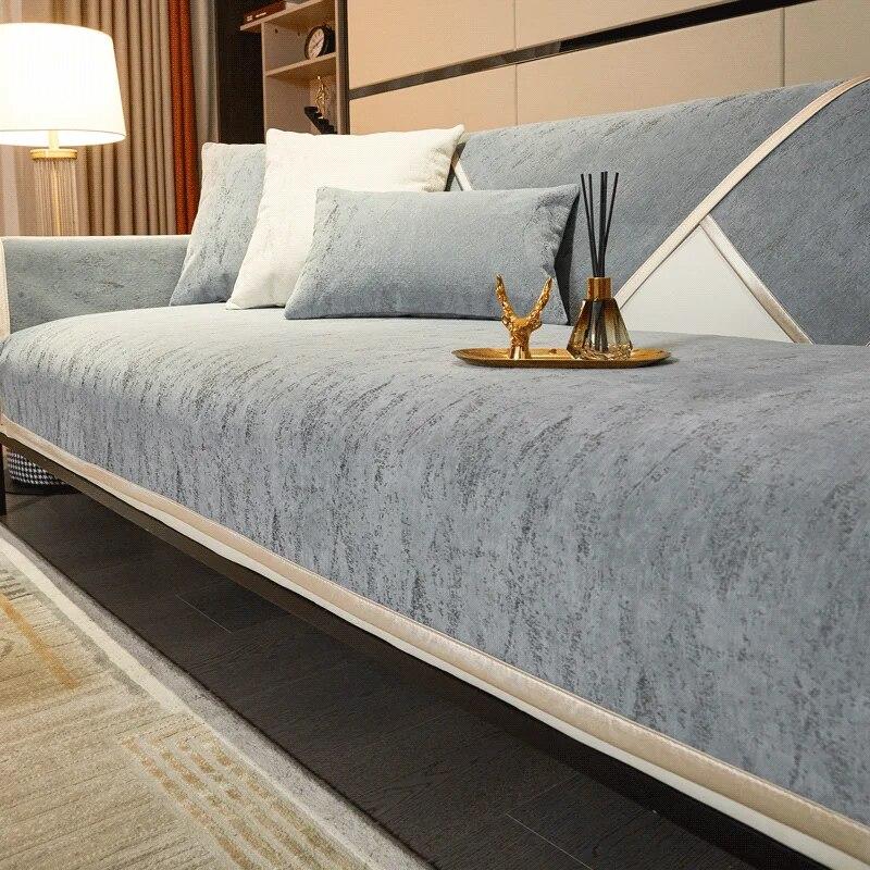 

Высококачественная кожаная подушка для дивана, универсальная подушка для дивана Four Seasons, современная минималистичная противоскользящая подушка для сиденья 70x70cm 1pcs