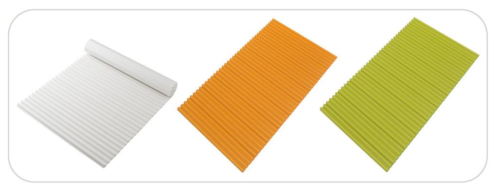 Topre Antibacterial Shutter-Type Bathtub Lid, Color Easy Wave, 75 X 160 Cm, White, L16