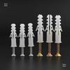 Plastic Expansion Tube Set with Screws and Rubber Plugs (5-12mm)