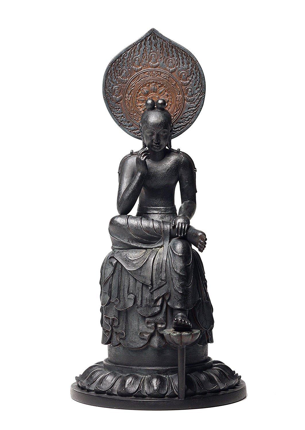 

Ismu TanaCOCORO Buddha Statue Bodhisattva Half Prostrate Statue Polystone (Palm)