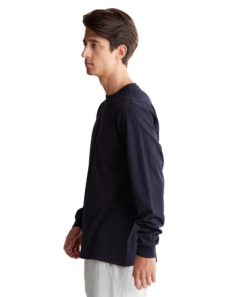 Papier INK NAVY 3 [Goldwin] Re-Optimum Langarm-T-Shirt